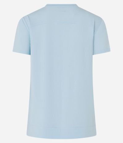 Remera Deportiva en Microfibra Escote V 7
