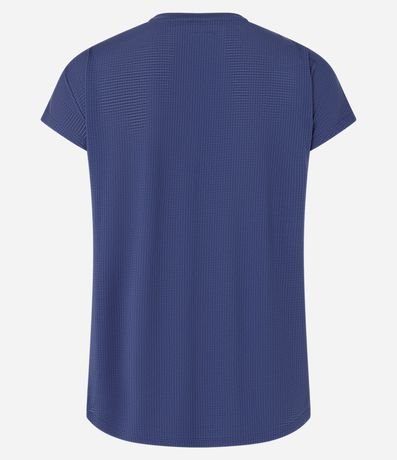 Remera en Microfibra con Escote Redondo 7