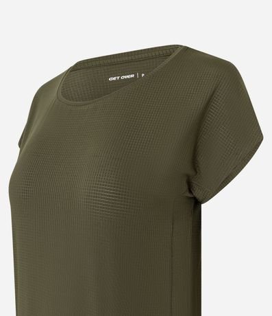 Remera en Microfibra con Escote Redondo 5