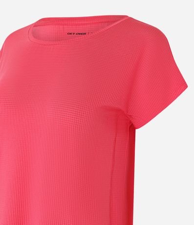 Remera en Microfibra con Escote Redondo 5