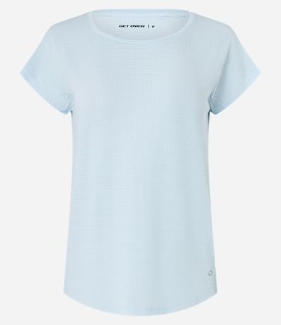 Remera en Microfibra con Escote Redondo 4