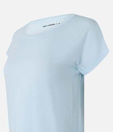 Remera en Microfibra con Escote Redondo 5