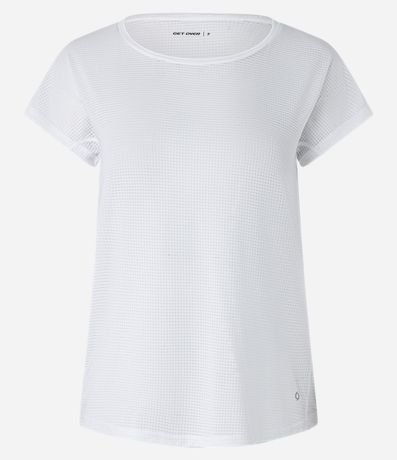 Remera en Microfibra con Escote Redondo 5