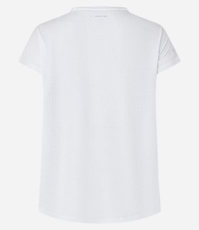 Remera en Microfibra con Escote Redondo 7