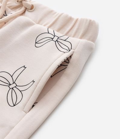 Pantalón Jogger Infantil Estampada de Lacitos - Talle 1 a 5 años 3