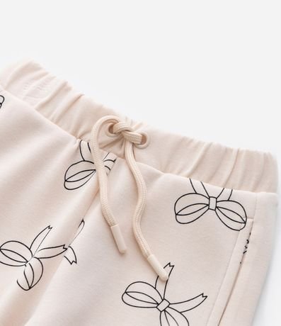 Pantalón Jogger Infantil Estampada de Lacitos - Talle 1 a 5 años 6