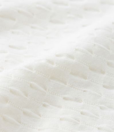 Musculosa Infantil Texturizada con Moña Grande Aplicada - Talle 1 a 5 años 3