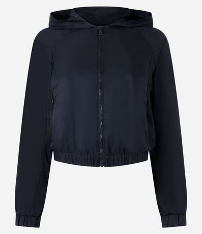 Campera Rompevientos Deportiva con Bolso 5