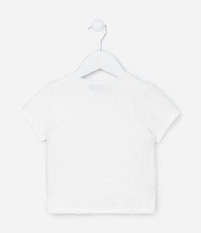 Blusa Infantil en Rib con Volado Doble Aplicado - Talle 1 a 5 años 2