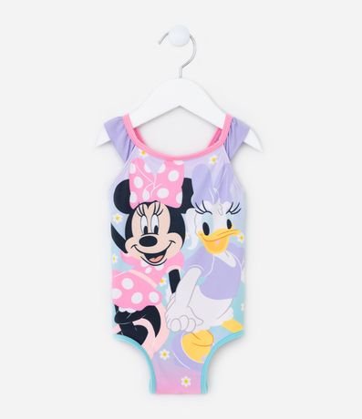Malla Infantil con Protección UV y Estampado Minnie y Margarita - Talle 2 a 5 años