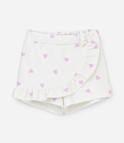 Conjunto Infantil Corto con Corazón en Lentejuela - Talle 1 a 5 años 8