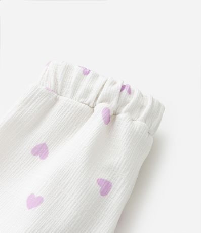 Conjunto Infantil Corto con Corazón en Lentejuela - Talle 1 a 5 años 4