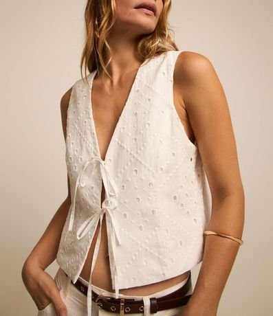 Chaleco en Laise con Cierre por Lazo Delanteros 3