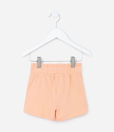 Short Clochard Infantil en Algodón con Brillo - Talle 1 a 5 años 2