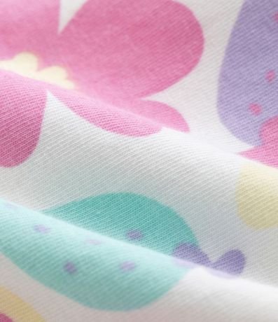 Short Clochard Infantil con Estampa Floral - Talle 1 a 5 años 3