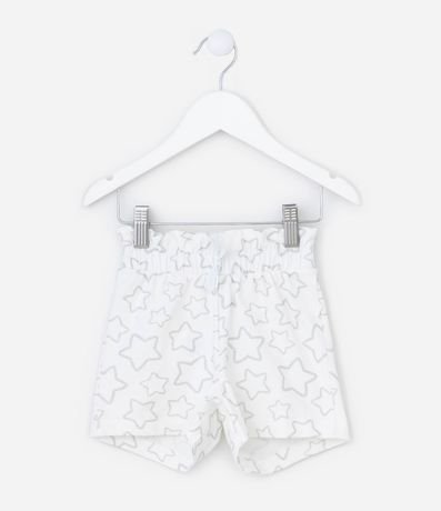 Short Infantil con Estampa Estrellas - Talle 1 a 5 años