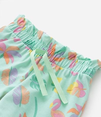 Short Clochard Infantil con Estampa Tropical - Talle 1 a 5 Años 5