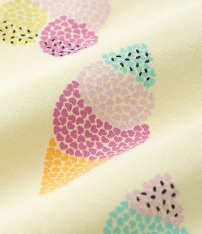 Musculosa Infantil con Estampa de Helado - Talle 1 a 5 años 3
