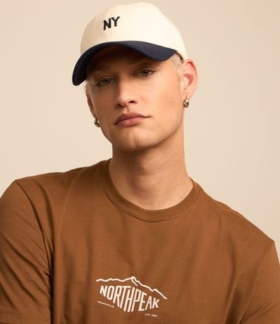 Remera Comfort en Algodón Peruano con Estampa Lettering 6