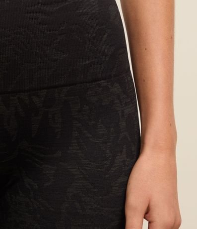 Pantalón Legging Deportiva Seamless con Jacquard Animal Print leopardo 4