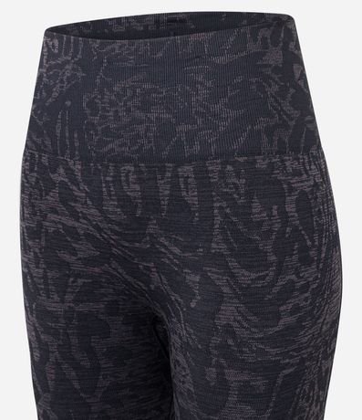 Pantalón Legging Deportiva Seamless con Jacquard Animal Print leopardo 7