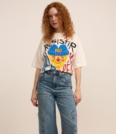Pantalón Cargo Jeans Dirty con Bolsillo Carpinteiro 2