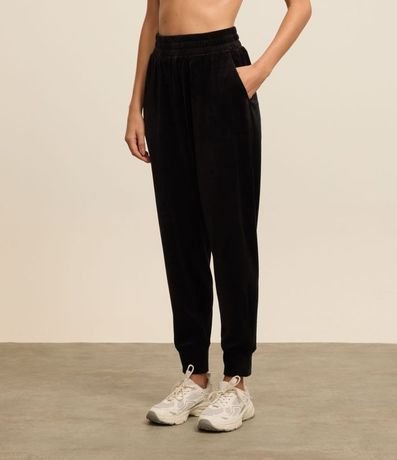 Pantalón Deportivo en Microfibra con Cintura Elástica 2