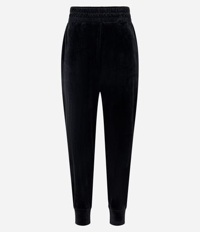 Pantalón Deportivo en Microfibra con Cintura Elástica 5