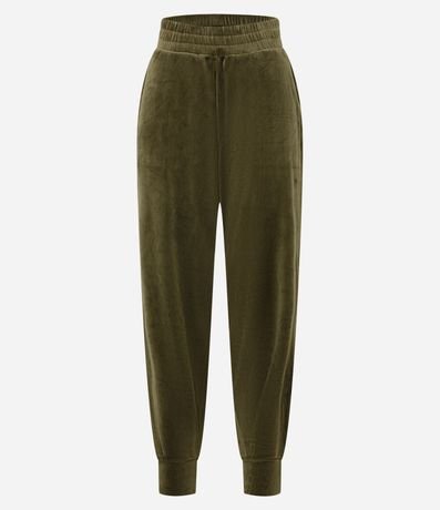 Pantalón Deportivo en Microfibra con Cintura Elástica 5