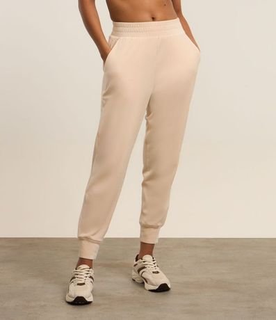 Pantalón Deportivo en Microfibra con Cintura Elástica 2