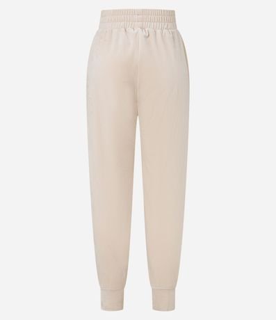 Pantalón Deportivo en Microfibra con Cintura Elástica 6