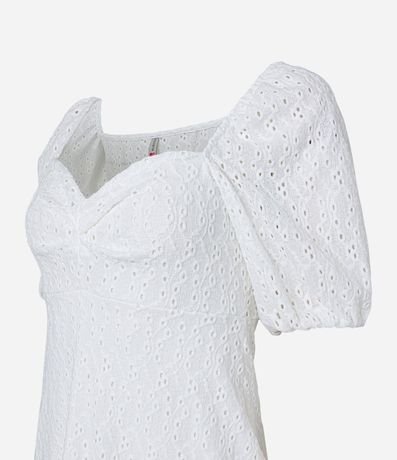 Vestido New Midi en Laise con Escote Corazón 5