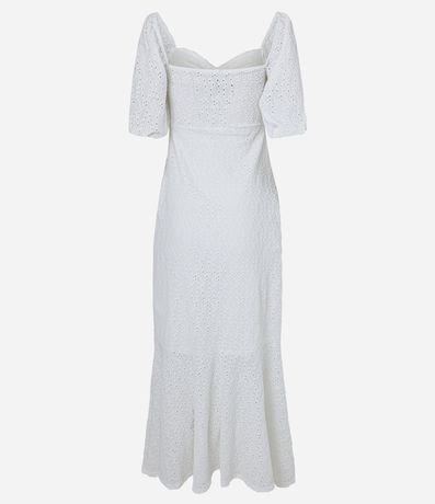 Vestido New Midi en Laise con Escote Corazón 6