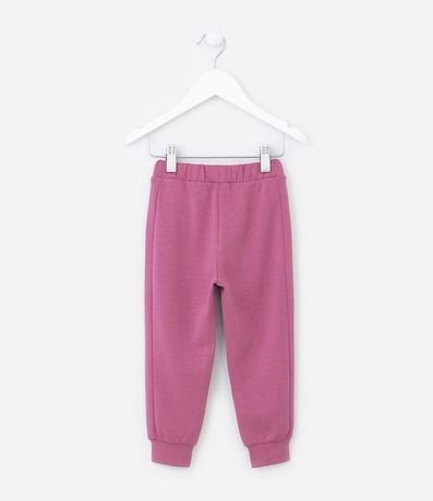 Pantalón Jogger Infantil en Modal con Recorte Lateral - Talle 1 a 5 años 2