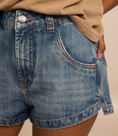 Short Hot Pants en Jeans Dirty y Abertura Lateral 4