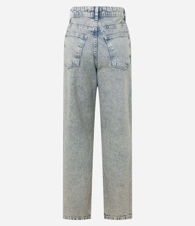 Pantalón Recto en Jeans Sobretinto y Bolsillos 6