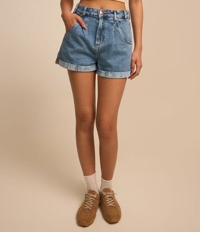 Short Baggy en Jeans y Bajo plegado 3