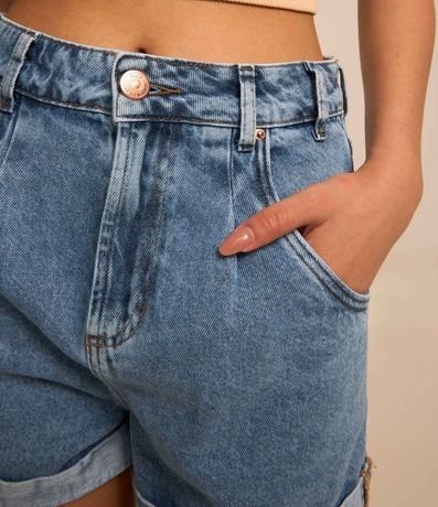 Short Baggy en Jeans y Bajo plegado 4