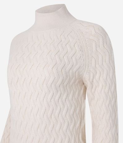 Suéter en Punto con Textura Zig Zag 6