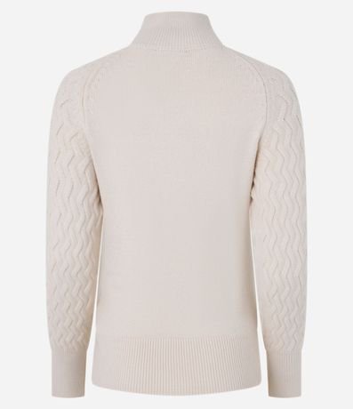 Suéter en Punto con Textura Zig Zag 7