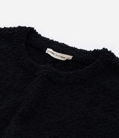 Suéter Corto Infantil en Punto con Textura - Talle 5 a 14 años 4