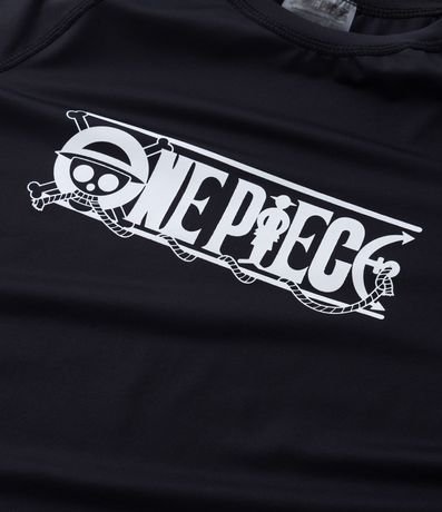 Remera Infantil con protección UV y Estampa One Piece - Talle 5 a 14 años 3