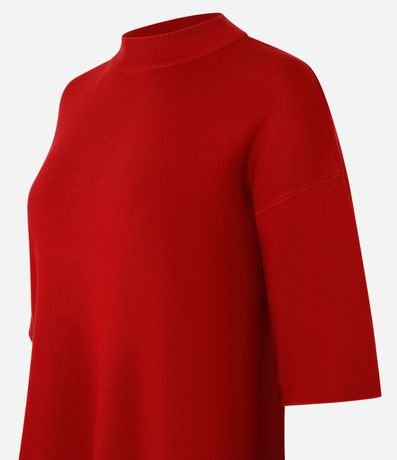 Blusa en Punto con Sisa Deslocada y Manga Amplia 10