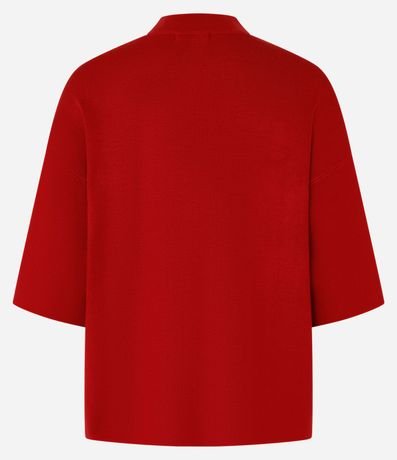 Blusa en Punto con Sisa Deslocada y Manga Amplia 11