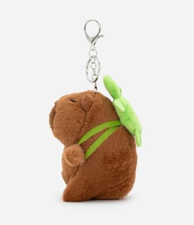Llavero Infantil Peluche de Carpincho y Tortuga - Talle U 2