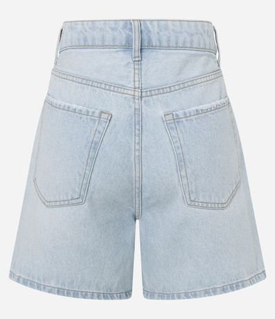 Short Mom Tiro Alto en Jeans con Bolsillos 6