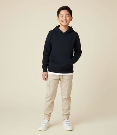 Pantalón Jogger Infantil con Bolsillos Cargo - Talle 5 a 14 años 2