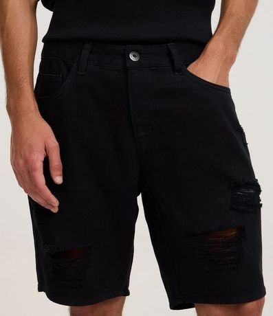 Bermuda Slim Destroyed con Rotos y Bolsillo 2