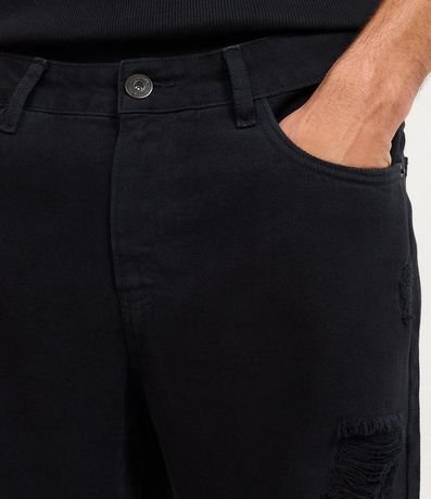 Bermuda Slim Destroyed con Rotos y Bolsillo 4