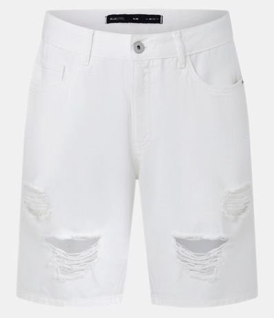 Bermuda Slim Destroyed con Rotos y Bolsillo